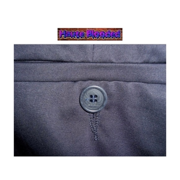 Etro Pants Neiman Marcus Blue Shiny Career Saks Slacks Designer Trousers Short - Picture 7 of 9